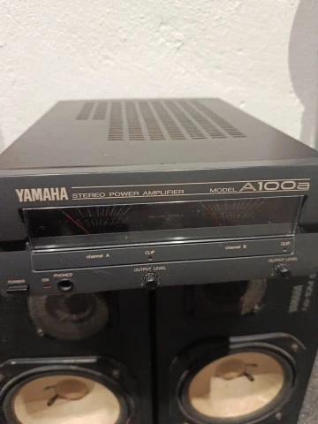 Yamaha NS 10 and Yamaha A 100