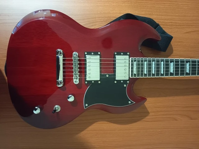 Harley Benton DC-II Cherry