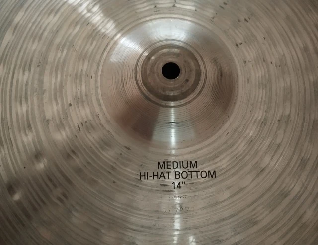 Paiste 14" Medium pst5 top/medium alpha Hi-hat