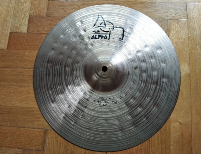Paiste 14" Medium pst5 top/medium alpha Hi-hat