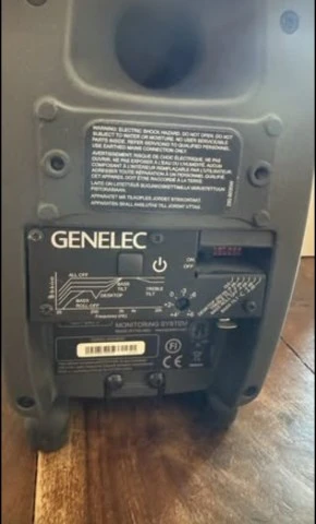 Genelec 8020DPM-6 Dark Grey – Ζευγάρι Active Studio Monitors – Άριστη κατάσταση