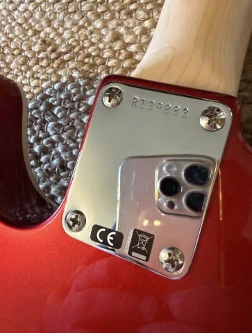 Fender Custom Shop '63 Telecaster 2024 Candy Apple Red NOS