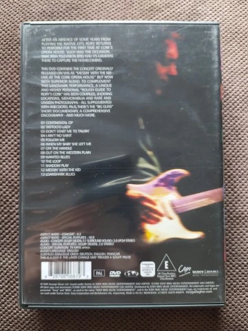 DVD Live At Cork Opera House Rory Gallagher