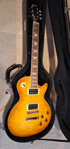 Gibson Les Paul Standard Replica + Σκληρή Θήκη Βαλίτσα