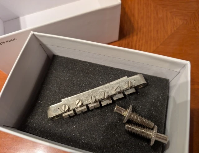 Epiphone Tune-o-Matic Bridge (Les Paul Prophecy 2020) with Studs