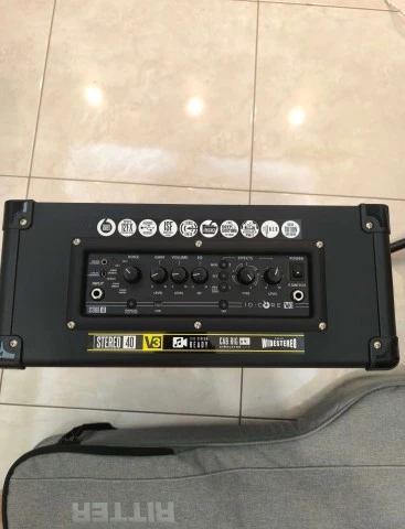EVH Wolfgang WG Standard Gold Sparkle + Blackstar