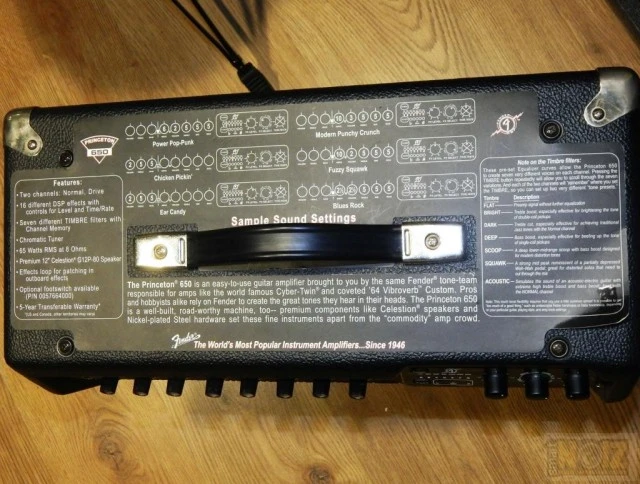 Fender Princeton 650 Guitar Combo ενισχυ