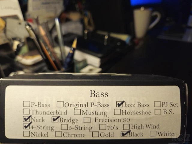 Lollar J-Bass 4S Set