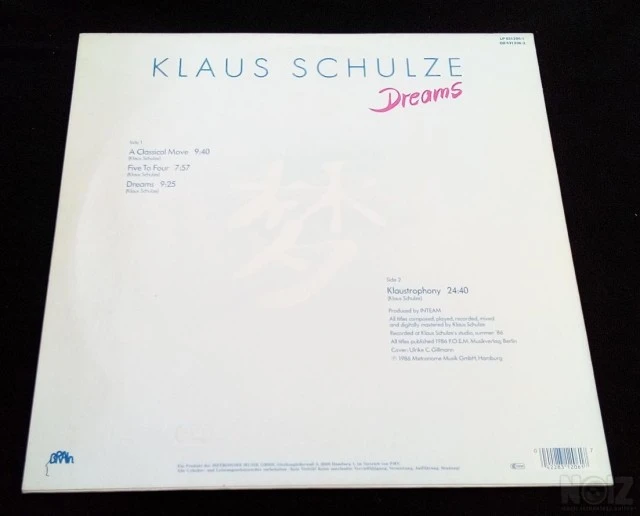Klaus Schulze - Dreams LP
