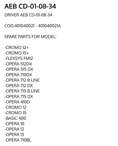 DB Technologies aeb-cd-01-08-34