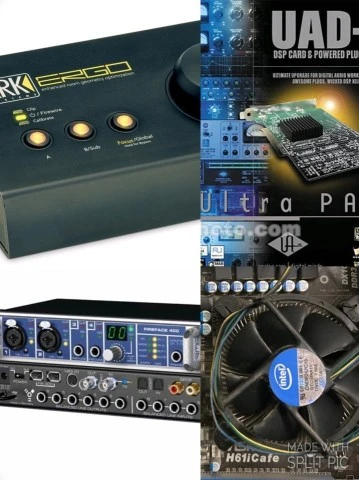 Studio PC_Pack UAD, KRK Controller