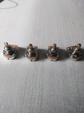 Vintage brass big pots for LP-SG