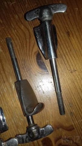5 Die cast claws/Tension rods vintange 6