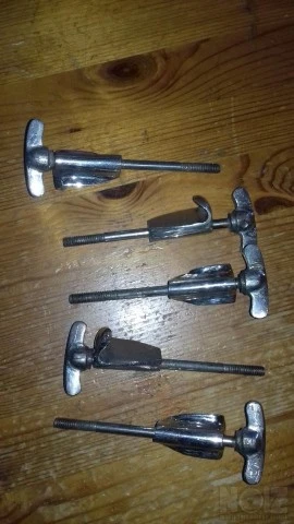 5 Die cast claws/Tension rods vintange 6