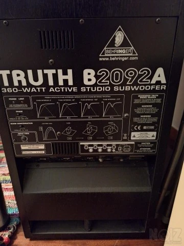 Subwoofer RUTH 360-WATT ACTIVE