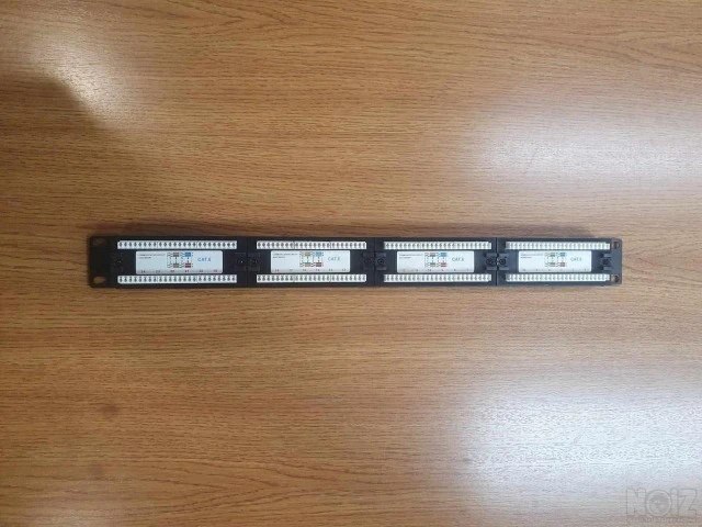 Patch Panel CAT6 UTP 24 Θυρών 1U