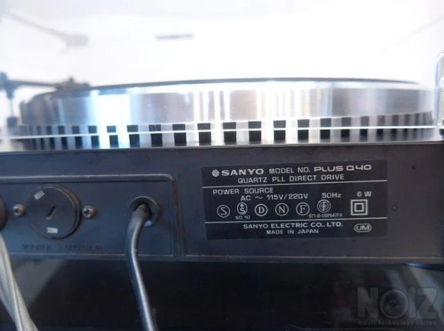 Πικάπ Sanyo Plus Q - 40 + Audio Techn