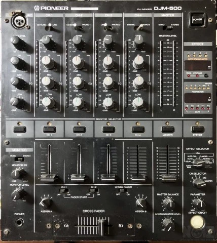 PIONEER DJM-500 , 4-channel performance 
