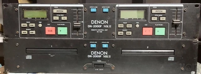 DENON DN-2000F MKII επαγγελματικο DJ CD 