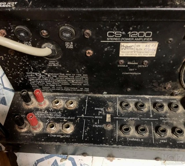 Peavey CS-1200 Stereo Power Amplifier