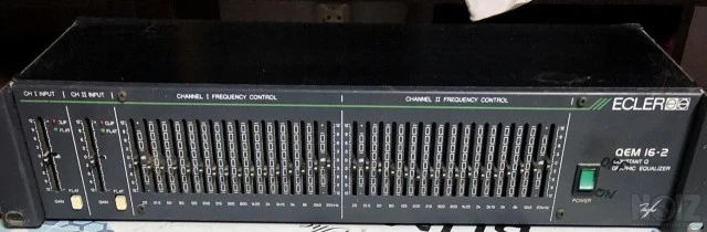 Ecler QEM 16-2  Graphic Equalizer