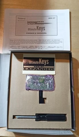 Roland SRX-07 Ultimate Keys Card