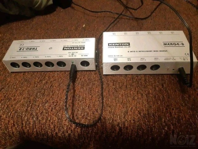 Kenton midi Merge 8 αnd Kenton MIDI Thru