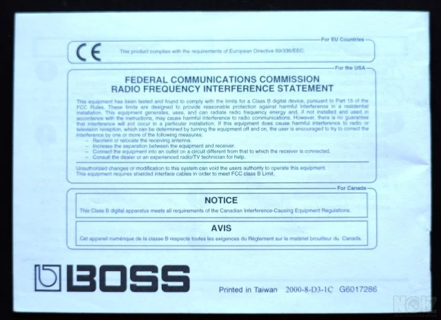 Boss AW-3 Dynamic Wah