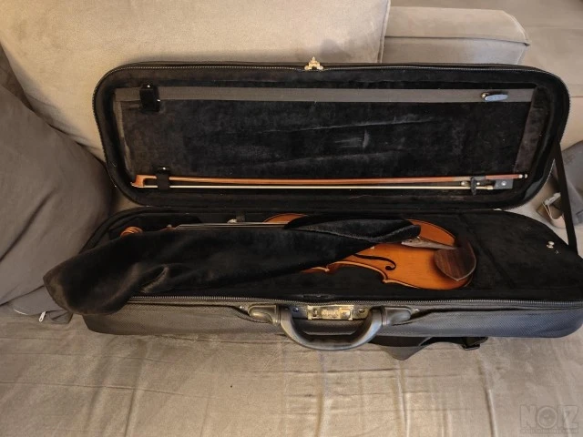 Gliga Maestro 4/4 violin + Sandu stroe 4
