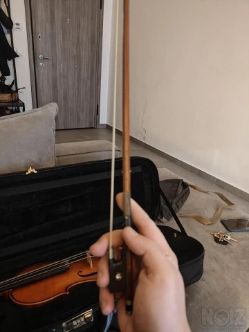 Gliga Maestro 4/4 violin + Sandu stroe 4