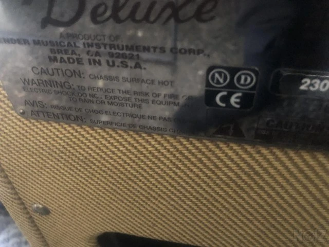 Fender blues deluxe USA ενισχυτής