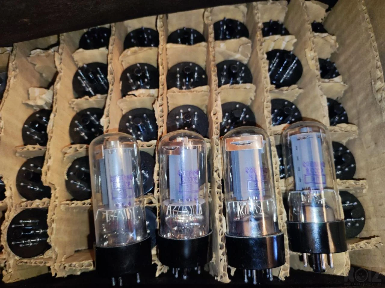 NOS Reflector 6П3С (6L6) Power Tubes/Val