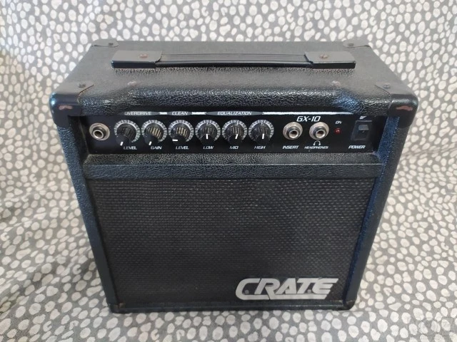 Vintage Amplifier Crate GX-10 watt 6
