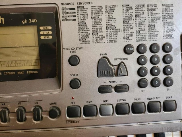 Αρμόνιο GEM gk340