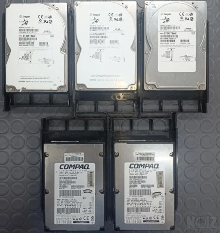 5 Σκληροί Δίσκοι SCSI