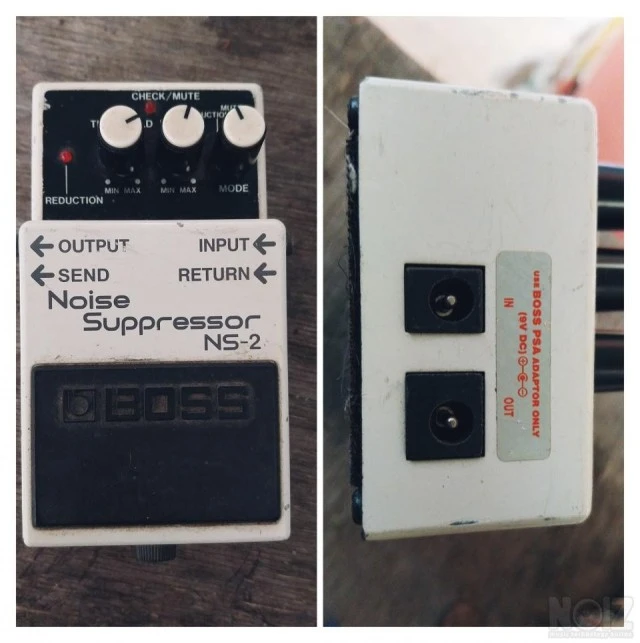 Boss NS-2 ανταλλαγή με πετάλια