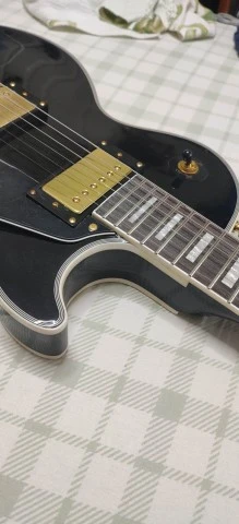 Gibson les paul custom black replica