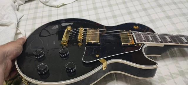 Gibson les paul custom black replica