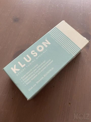 Kluson Deluxe tuners gold 3×3