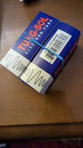 Tung-Sol 6L6GC STR matched pair NEW