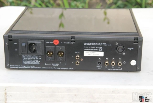 DAC Meridian 563 Balanced