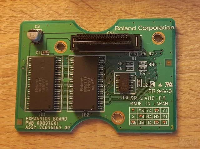 SR-JV 08 Keys of 60s &amp; 70s Expansion Card