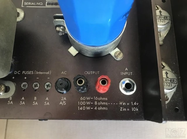 Turner B302 XLR (Τελικός Ενισχυτής)