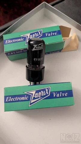 Zaerix 6V6GT matched pair