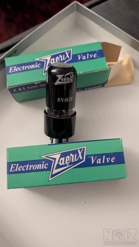Zaerix 6V6GT matched pair