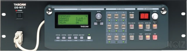 Tascam DS-M7.1 surround monitor controll