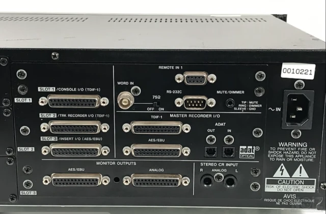 Tascam DS-M7.1 surround monitor controll