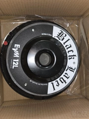 Eminence EVM 12L Black Label