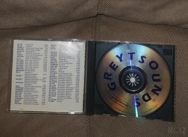 Greytsounds Sample CD for Kurzweil K2000