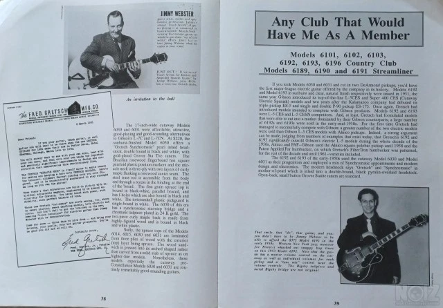 GRETSCH 6192, vintage 1953
